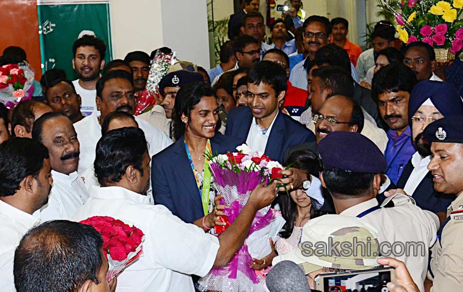 Grand Welcome To Sindhu24