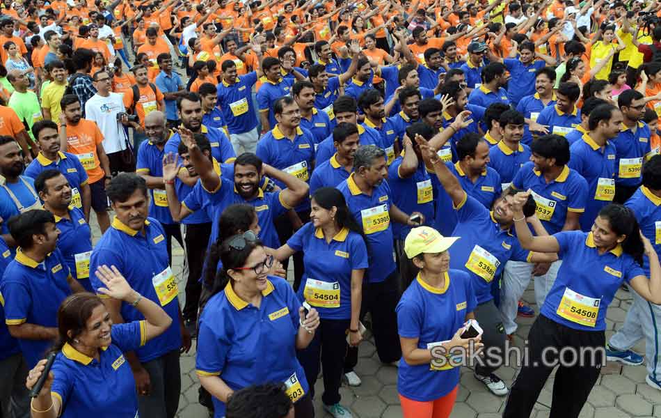 Marthan 5K run at Hyderabad17