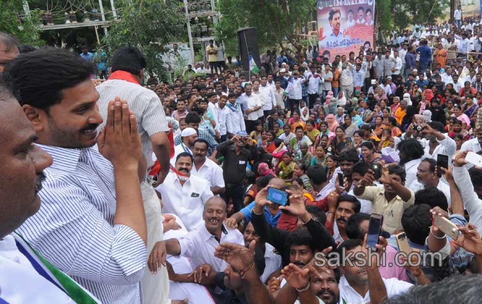 YS Jagan mohan reddy raithu maha dharna in YSR - Sakshi15