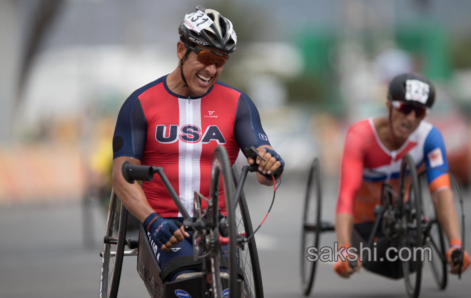 Rio Paralympics Cycling  hand cycling event2