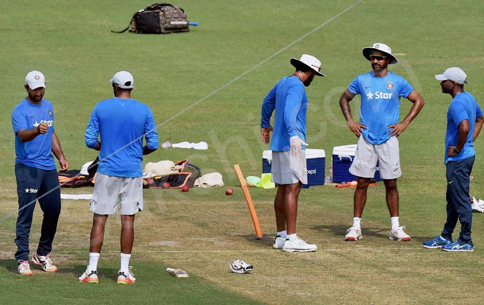 first cricket test against New Zealand in Kanpur10