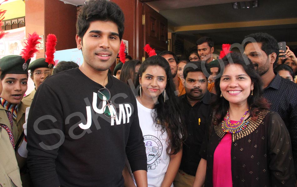 Allu Sirish at St francis Fest7