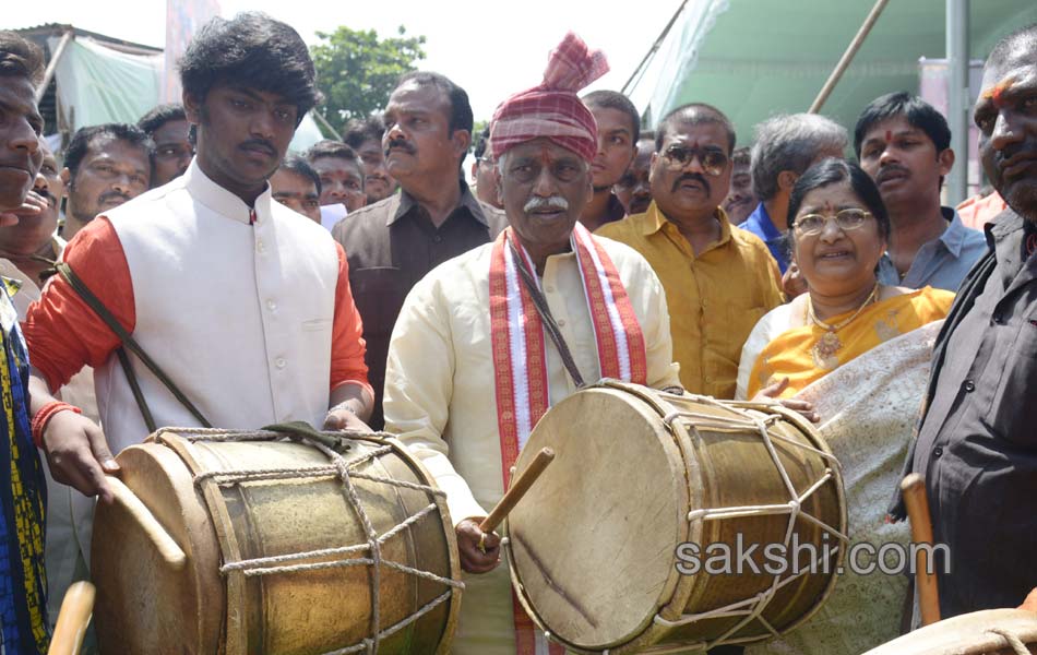 bjp union minister dathatreya celebration alai bhalai in exibition grounds - Sakshi24