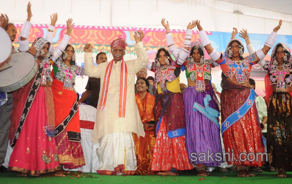 bjp union minister dathatreya celebration alai bhalai in exibition grounds - Sakshi28