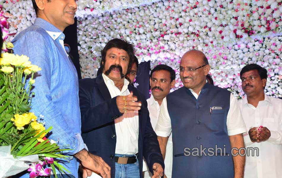 ministers talasani daughters wedding reception held11