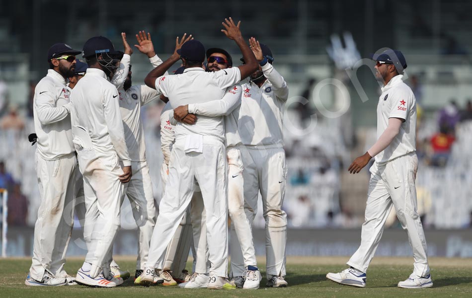 India beat England by innings and 75 runs7