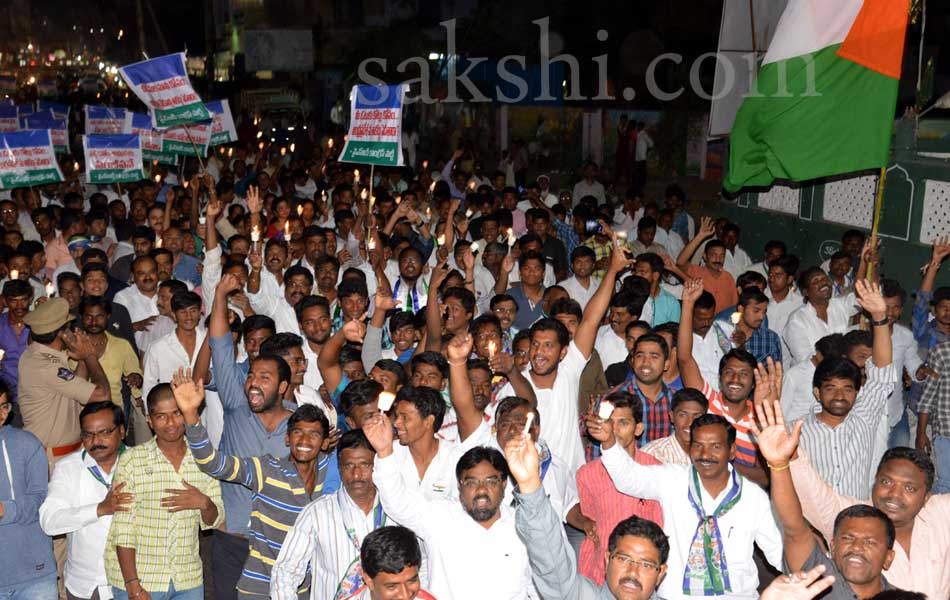 Candle Rally in R K Beach Vizag - Sakshi17