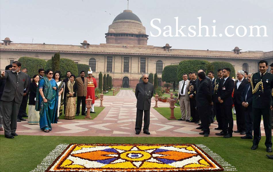 Mughal Gardens at Rashtrapati Bhavan3