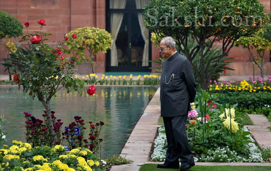 Mughal Gardens at Rashtrapati Bhavan5