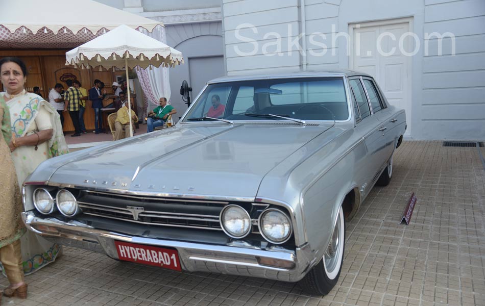 vintage cars show in hyderabad Falaknuma Palace - Sakshi28