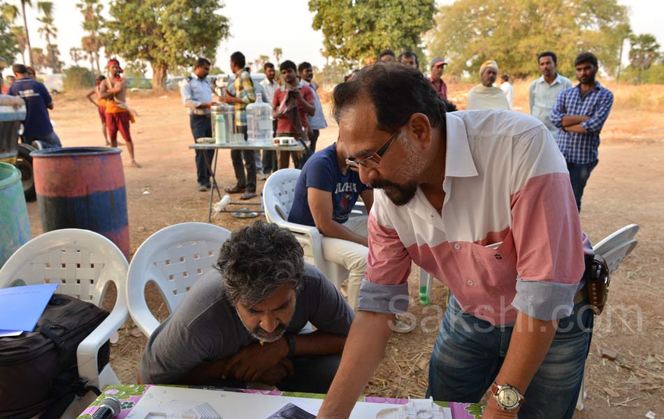 bahubali 2 working stills7