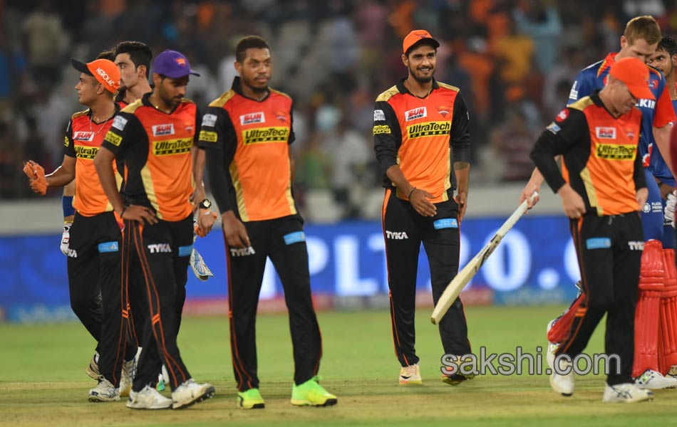 Sunrisers Hyderabad win Delhi Daredevils8