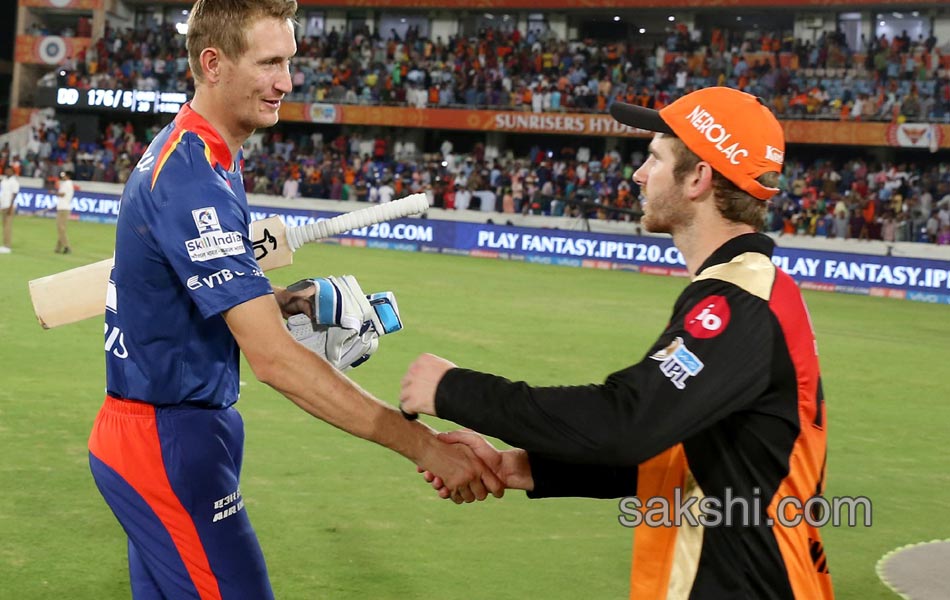 Sunrisers Hyderabad win Delhi Daredevils12