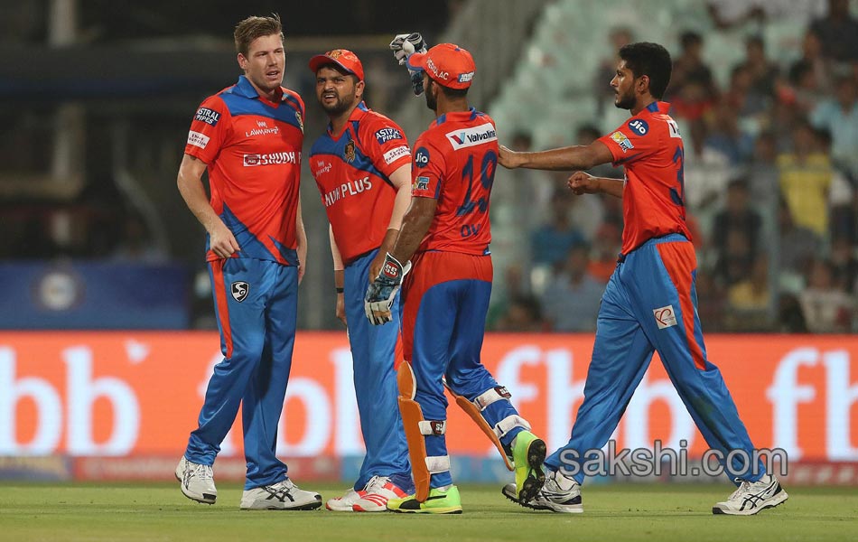 Gujarat Lions win by Kolkata Knight Riders - Sakshi6