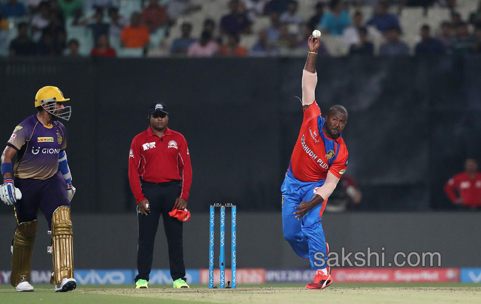 Gujarat Lions win by Kolkata Knight Riders - Sakshi14