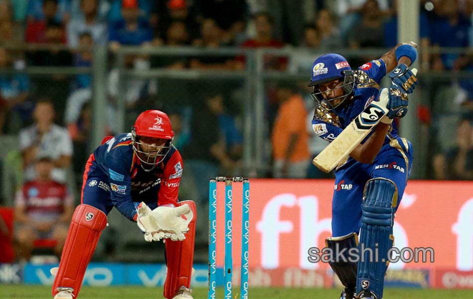 mumbai indians won match with delhi Delhi Daredevils9