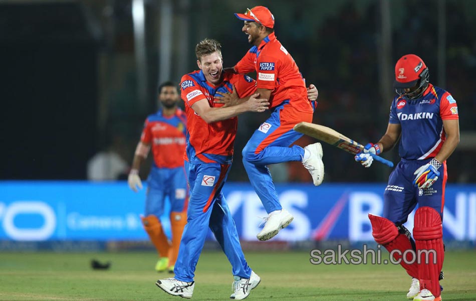 Delhi Daredevils beat Gujarat Lions by two wickets - Sakshi15