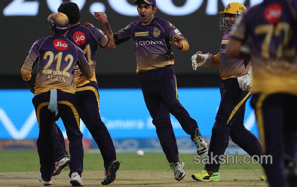 Mumbai Indians win by Kolkata Knight Riders6