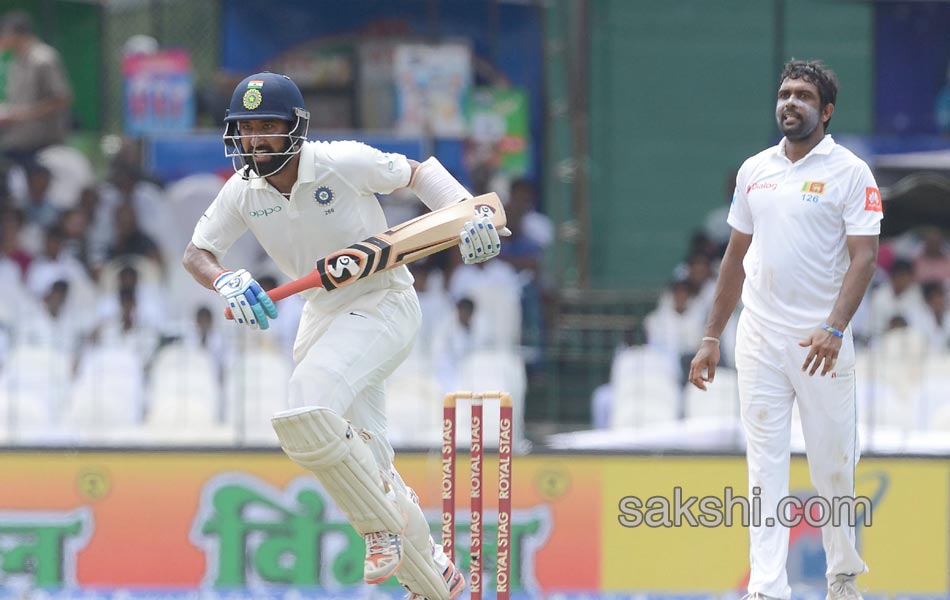 India in the second Test in Colombo8