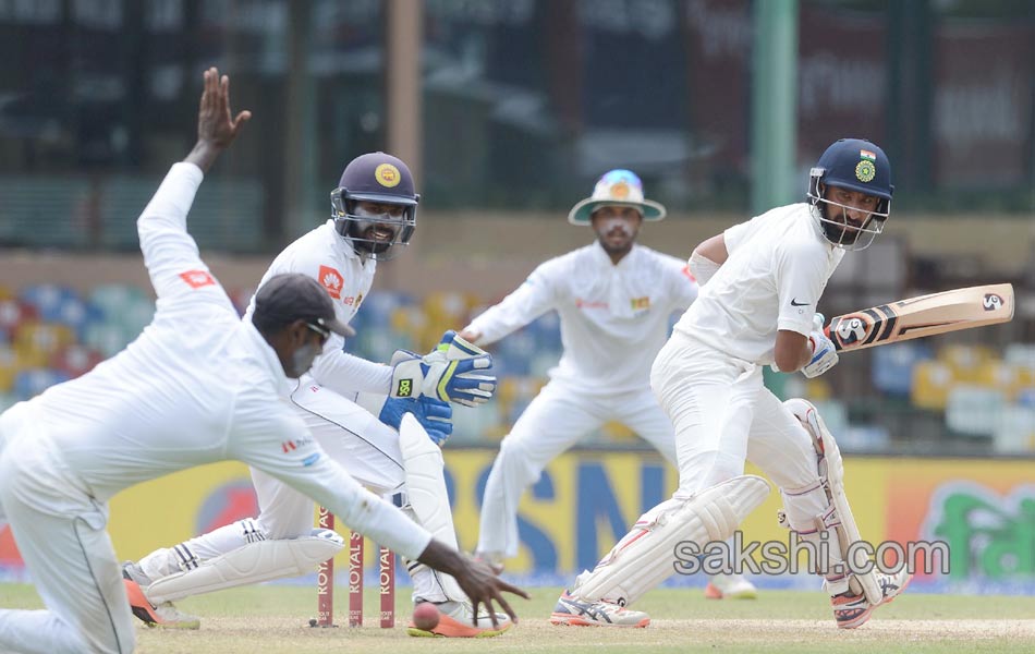 India in the second Test in Colombo10