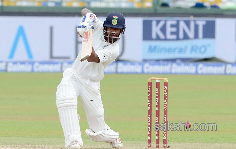 India in the second Test in Colombo18