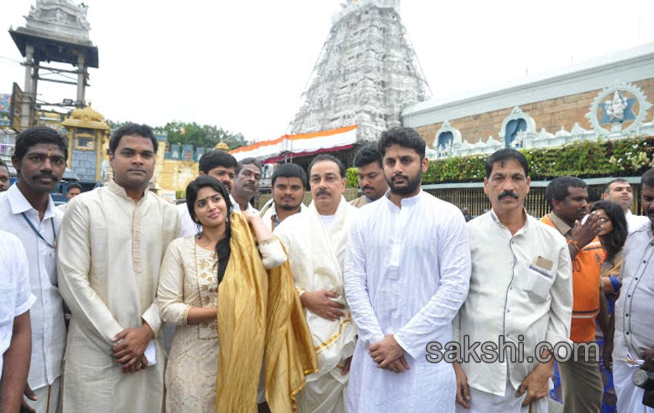 LIE Movie Team in Tirumala9