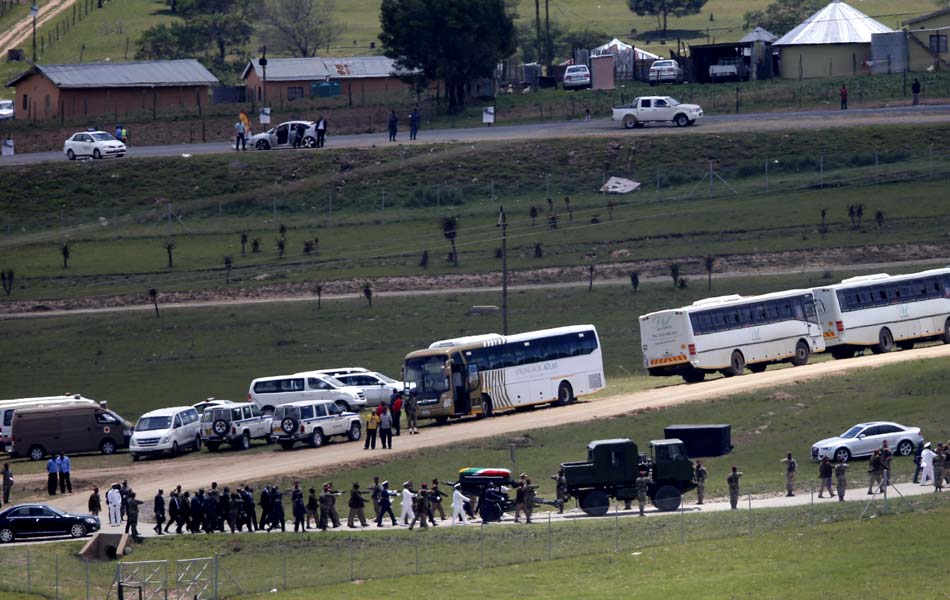 Nelson Mandela buried in the rolling hills of South Africa1