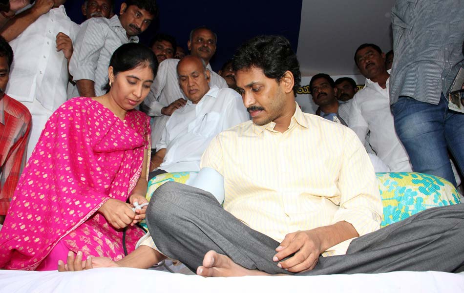 ys jagan takes up fasting for united state - Sakshi10