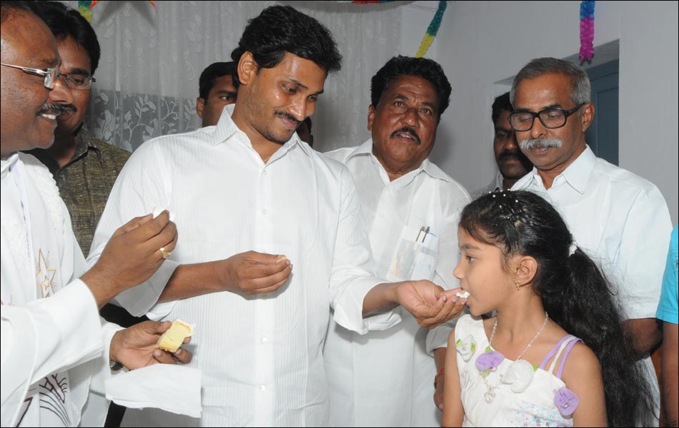 Jagan Mohan Reddy  Christmas celebrations1