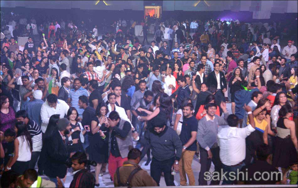 New year celebrations in Hyderabad - Sakshi8