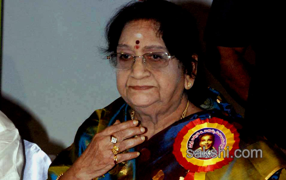 Telugu actress Anjali Devi passes away in Chennai - Sakshi12