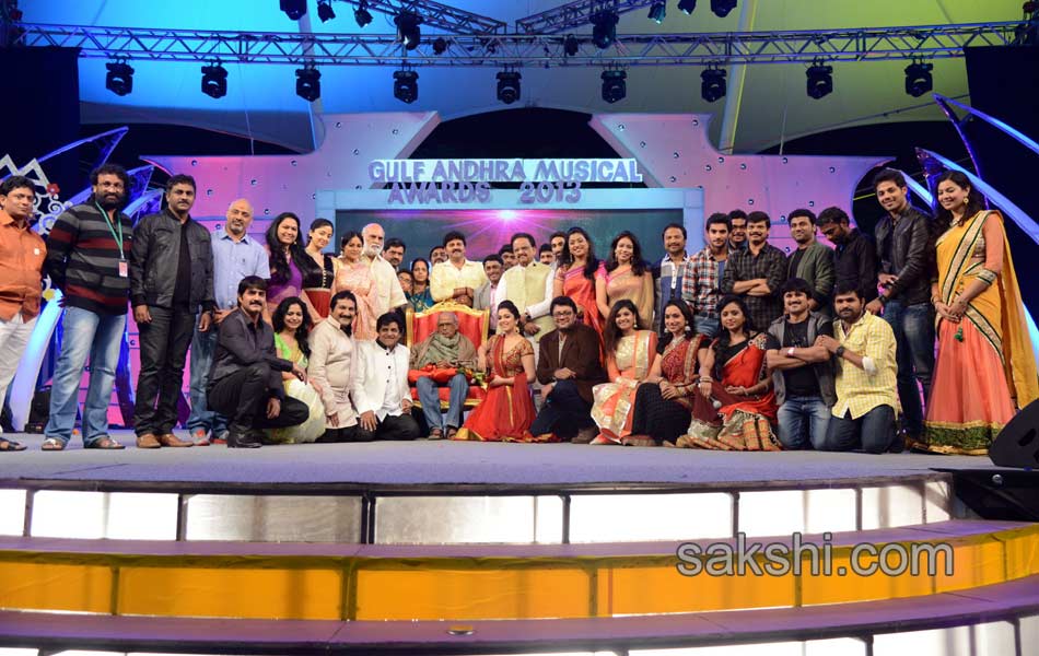 Gulf Andhra Music Awards 2013 - Sakshi2