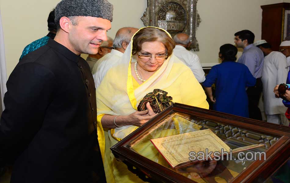 Nizam Family visits chowmahalla palace in Hyderabad18