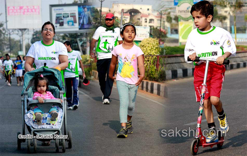 Harithon Eco Green Run organised in Hyderabad on Sunday28