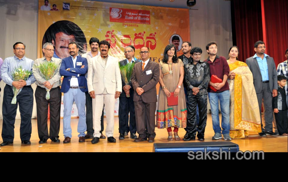 Balakrishna Boyapati Srinu at Spandana Event in Dubai - Sakshi3