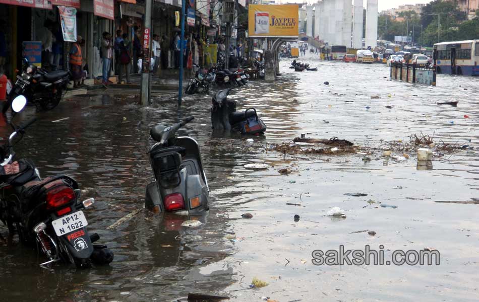 హైదరాబాద్ లో భారీ వర్షం19