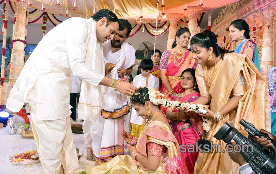 Producer B Prasad s Daughter Marriage - Sakshi36