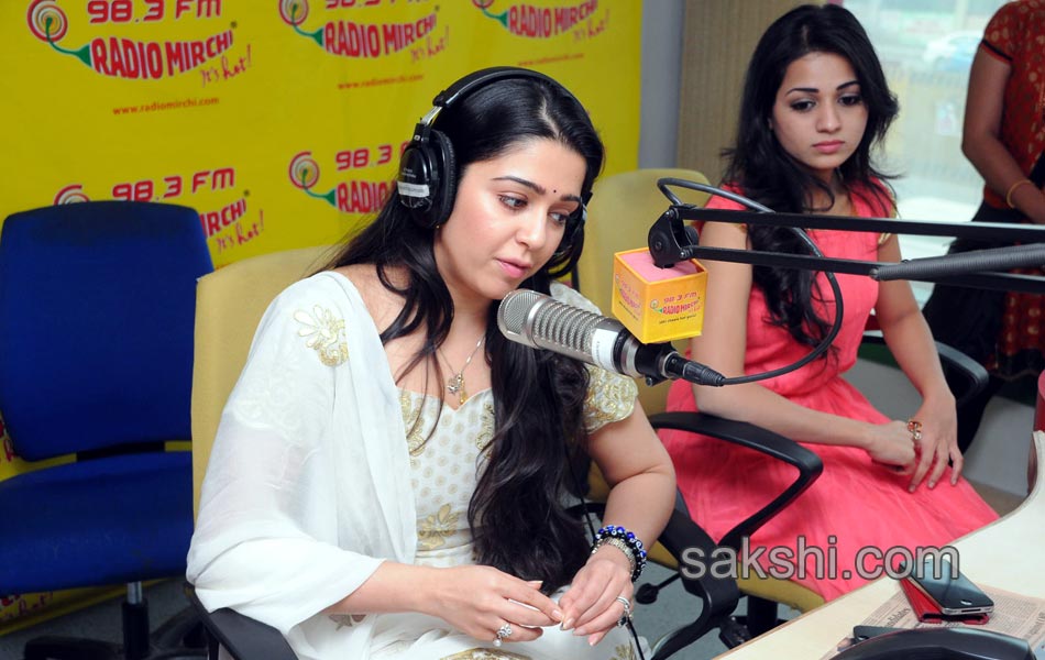 Charmi at Radio Mirchi16