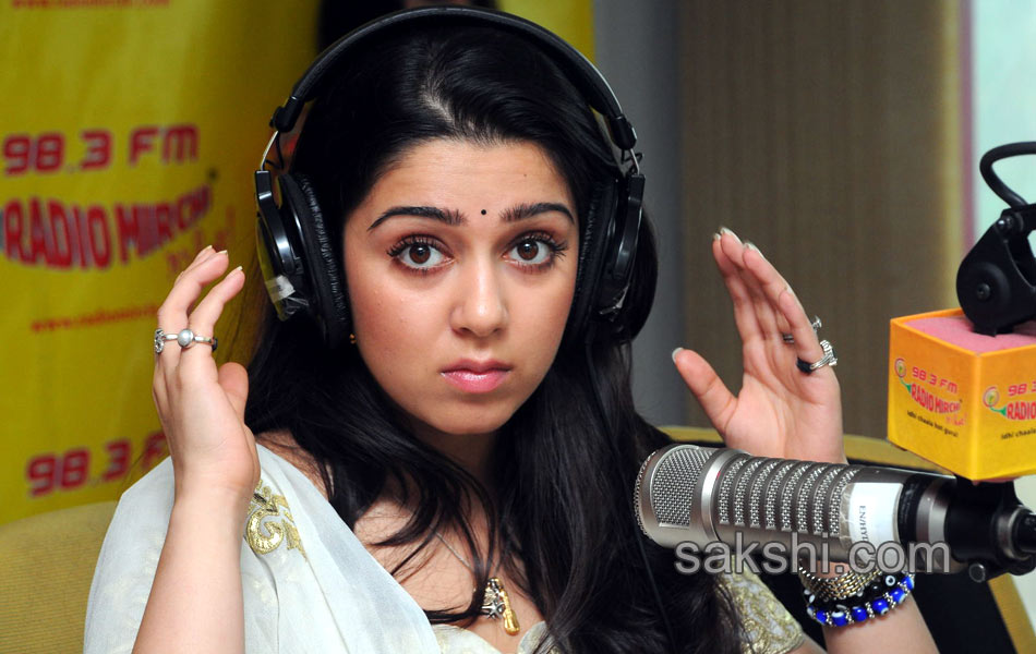 Charmi at Radio Mirchi17