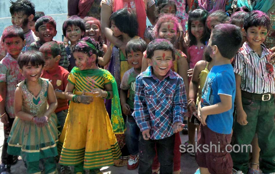 Holi celebrations in Hyderabad - Sakshi16