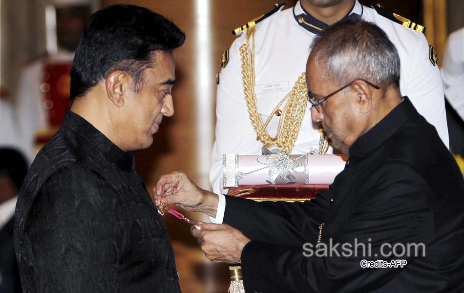 Padma Awards 2014 function at the Rashtrapati Bhavan in New Delhi4