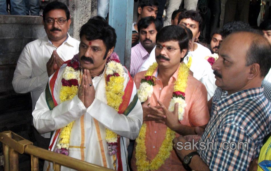 Legend movie team simha yatra at Simhachalam - Sakshi2