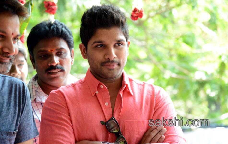 Allu Arjun New Movie Opening - Sakshi7