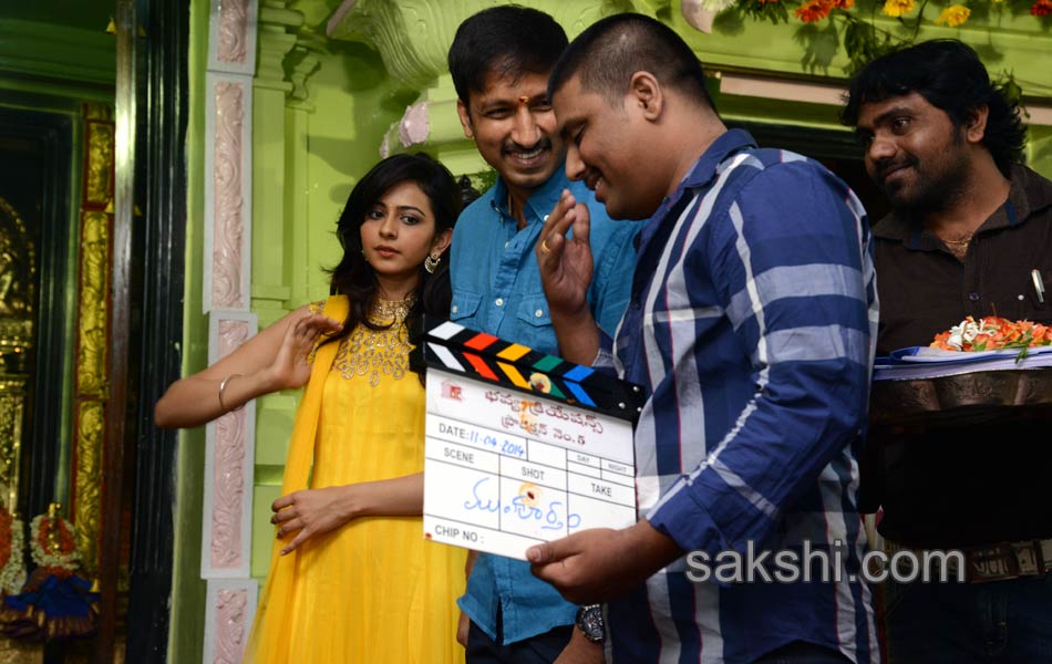 Gopichand new movie opening10