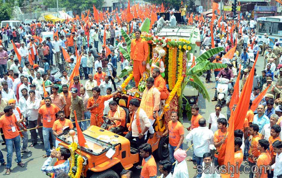 hundred of devotees attend to Hanuman Jayanti celebrations in hyderabad9