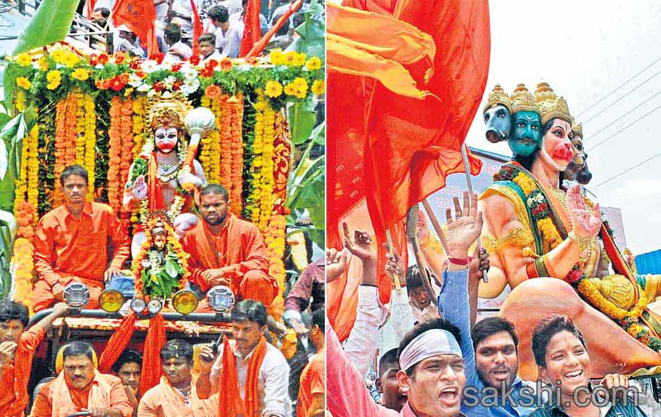 hundred of devotees attend to Hanuman Jayanti celebrations in hyderabad13