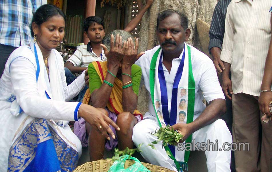 Candets of seemandhra participating with people works during election - Sakshi28