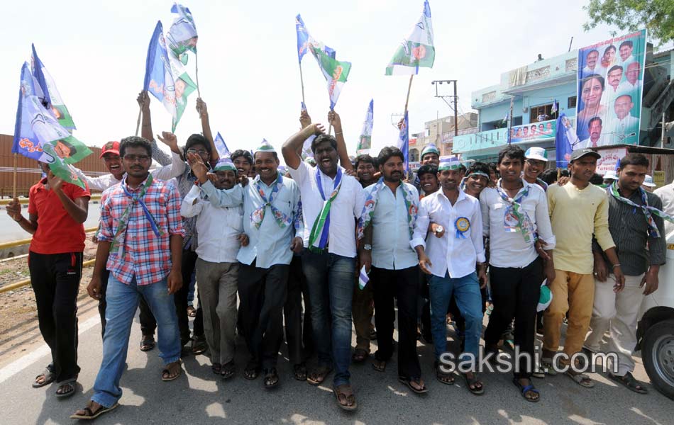 Sharmila s Janapatham at Kurnool District - Sakshi1