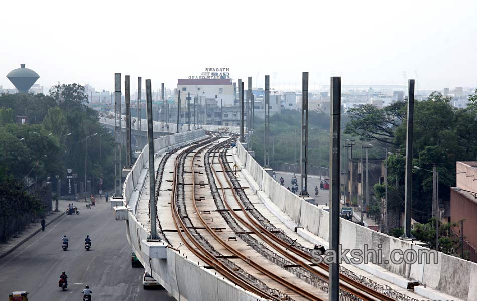 Metro Railway statiions getting ready - Sakshi12