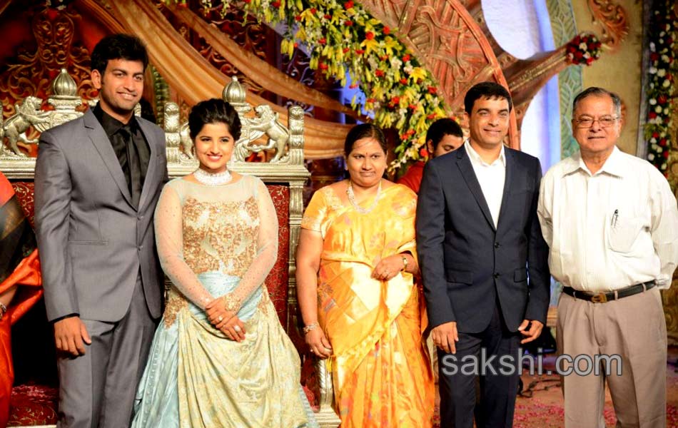 Dil Raju Daughter Hanshitha Wedding Reception26